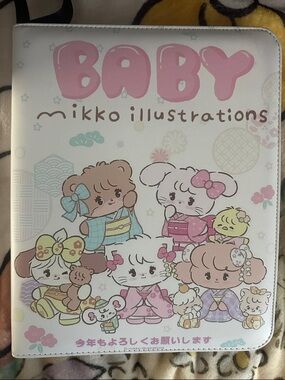 Mikko Illustrations - 3 ring binder w/trading card holder inserts (A4)